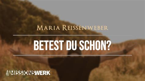 Schl Fst Du Noch Oder Bestes Du Schon Maria Reissenweber Youtube