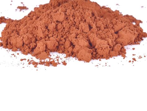 Premium Photo Cocoa Powder On White Background