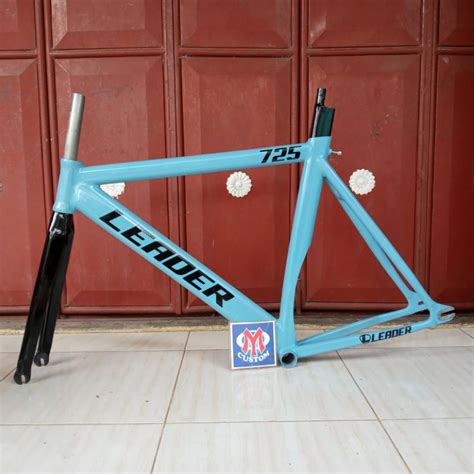 Jual Frame Sepeda Geometry Leader 725 Custom Steel Shopee Indonesia