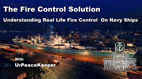 The Fire Control Solution Real Life Naval Fire Control Youtube