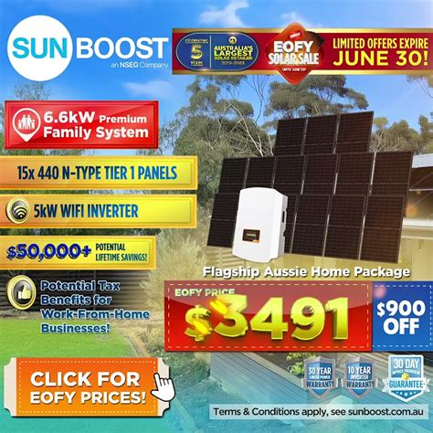 Sunboost Eofy Solar Sell Is On Now Youtube