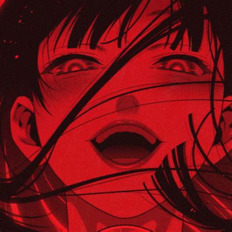 Yumeko ♡︎ Red Aesthetic Grunge Red Icons Beautiful Dark Art