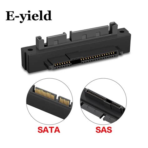 E Yield Degree Right Angled Sata Pin Male To Sff Sas