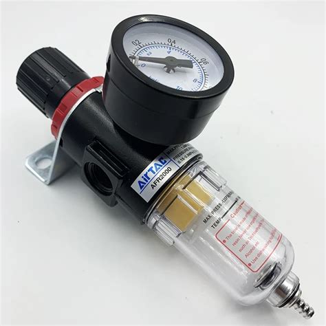 Afr 2000 Pneumatic Filter Air Treatment Unit Pressure Regulator Compressor Reducing Airtac Type