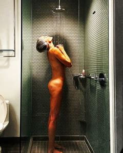 INSTA Tricia Helfer Nude In The Shower Side Profile Phun Org Forum