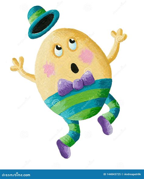 Humpty Dumpty Cartoon Vector Illustration | CartoonDealer.com #76553012