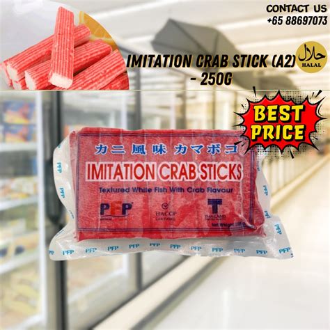 Imitation Crab Sticks A2 250g 仿蟹棒 Shopee Singapore