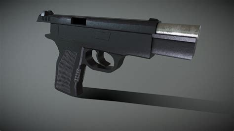 mm gun    model  evansharp ad sketchfab