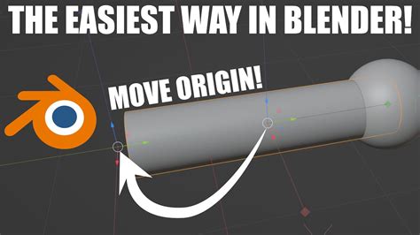 Easiest Way To Move Origins In Blender Transform Origin Pivot Point