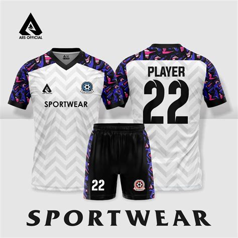 Jual Jersey Futsal Jersey Sepak Bola Printing Ars Pink Purple