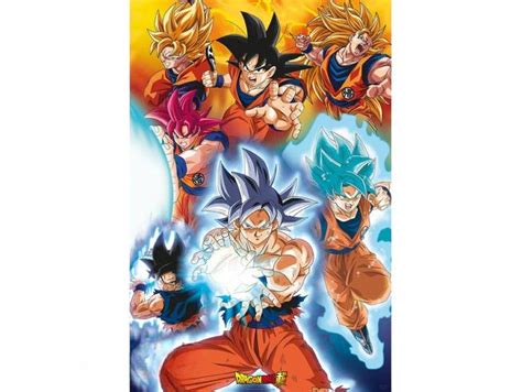 Abystyle Dragon Ball Super Poster Goku Transformation X Cm