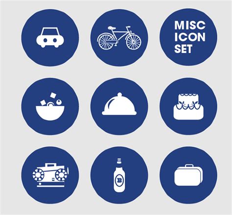 Misc Icon Set - ATLAS BAKERY | JESSICA TONG