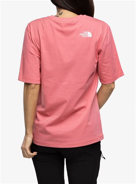 Koszulka Damska The North Face Relaxed Simple Dome Cosmo Pink