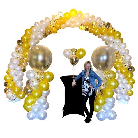 Buy Happinest Big Balloon Arch Column And Table Centerpiece Kit With