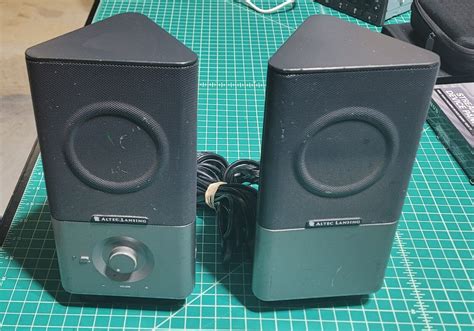 Altec Lansing 220 Computer Speakers TESTED 21986940623 EBay