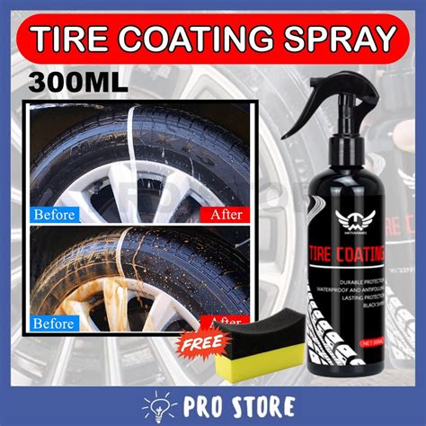 PROSTORE Wax Tyre Silicon Wax Silicon 300ml Tayar Wax Silicon Wheel