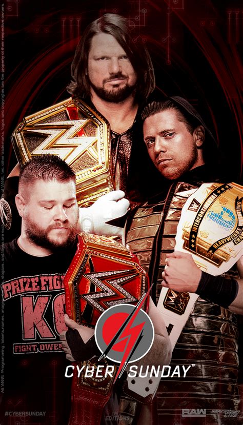 Wwe Cyber Sunday Poster By Erick11editions On Deviantart