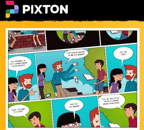 PIXTON es una completísima herramienta para crear cómics con mucha