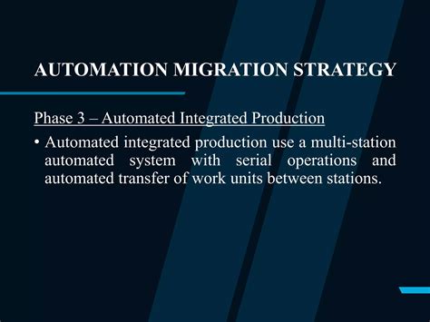 Manufacturing Automation | PPT