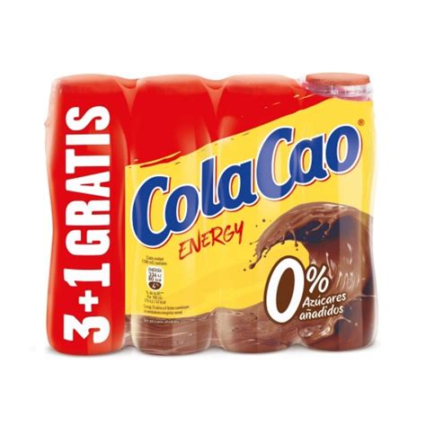 Batido De Cacao Sin Az Car A Adido Energy Cola Cao Pack De Botellas