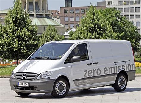 Mercedes Benz Vito E Cell Electric Van Enters Production Ecofriend