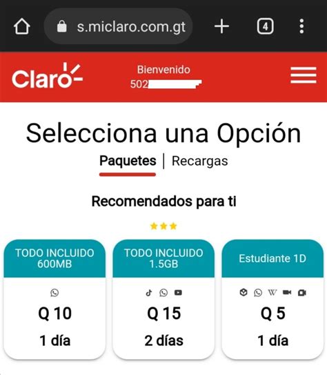 ¿Cómo comprar saldo en Claro Guatemala? | TramitesGuate