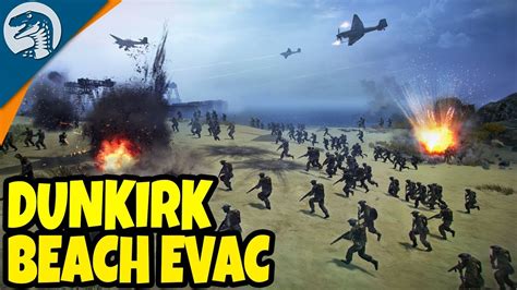 Dunkirk Ultimate Beach Defense Blitzkrieg Campaign Gameplay Youtube