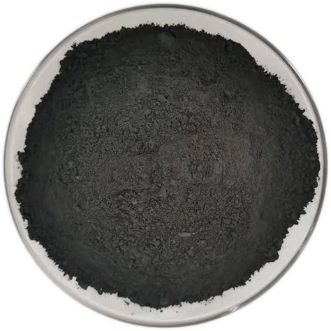 Chemically Purified Into Antimony Trisulphide In Grey Black Solid