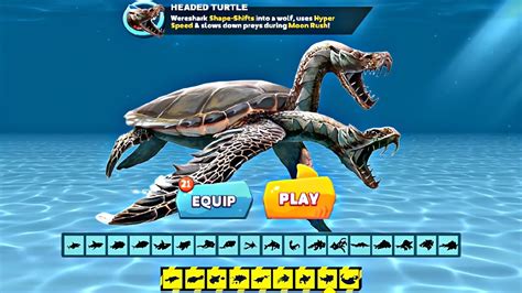 Hungry Shark Evolution New Shark New Headed Turtle Shark By Fan Made