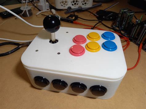 Arcade Joystick Controller for Raspberry Pi by Frank Delporte | Download free STL model ...