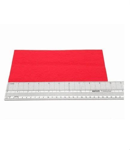 06 Micron Red Crepe Paper Sheet Size 25 X 55cm At Best Price In