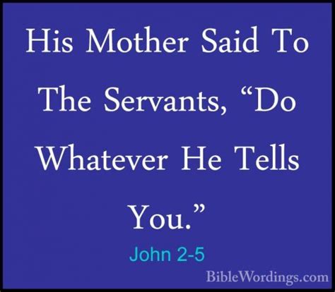 John 2 - Holy Bible English - BibleWordings.com