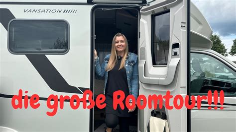 KNAUS TOURER VAN GROßE ROOMTOUR unser neues Zuhause YouTube