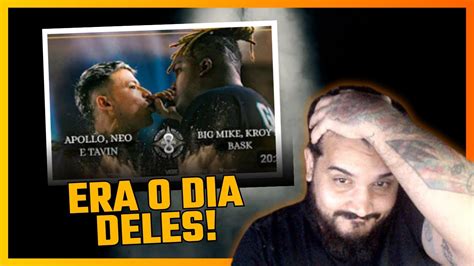 React Neo Apollo E Tavin X Kroy Bask E Big Mike Semifinal Bda