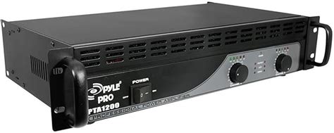 Pyle Pta Watts Professional Power Amplifiers Amazon Ca