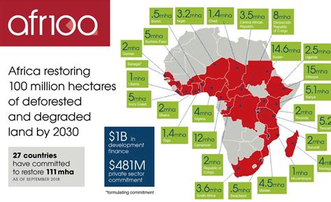 Afr100 Initiative Celebrates 111 Million Hectares Of Commitments