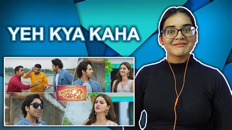 Dream Girl 2 Movie Trailer Reaction Ayushmann Khurrana Neha M Youtube