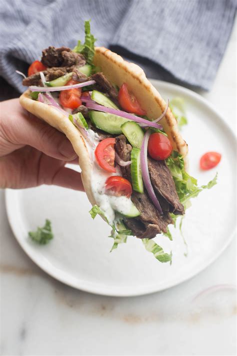 Beef Gyros Slow Cooker Or Instant Pot Recipe Beef Gyro Slow