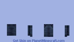 Blue Navy Jeans Minecraft Skin