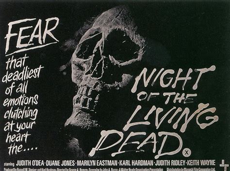 Noche De Los Muertos Vivientes 1968 Horror Halloween Cartel De