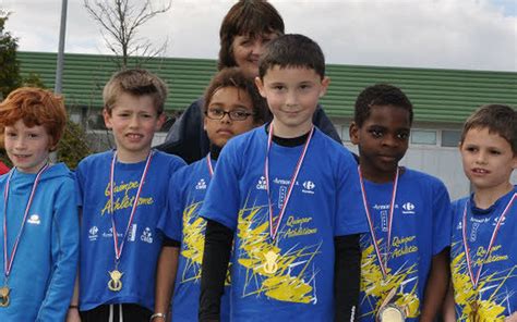 Kids Athletics à Concarneau Les Quimpérois au top Le Télégramme