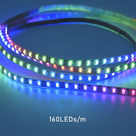 Mini 5mm WS2812 SMD 2020 RGB LED Addressable Strip Light 1 Meter