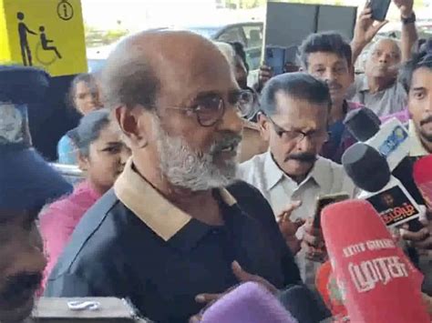 Rajinikanth Leaves For Delhi To Attend Swearing In Ceremony Of Pm