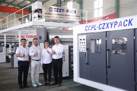 Czxy Layer Automatic Corrugated Cardboard Production Line