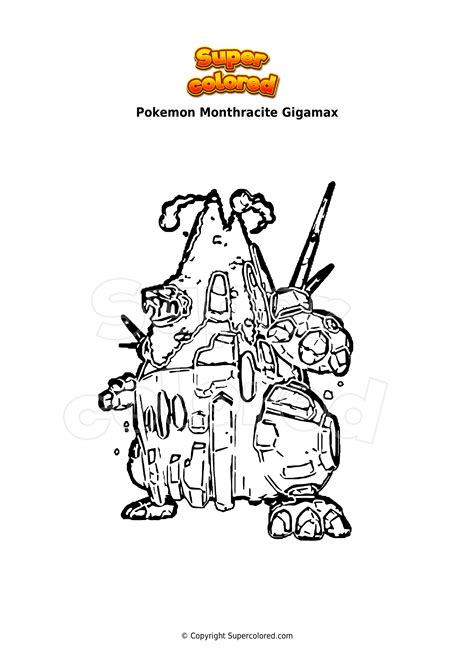 Coloriage Pokemon Gigamax Coloriage Pokemon Dessin Pokemon Sur