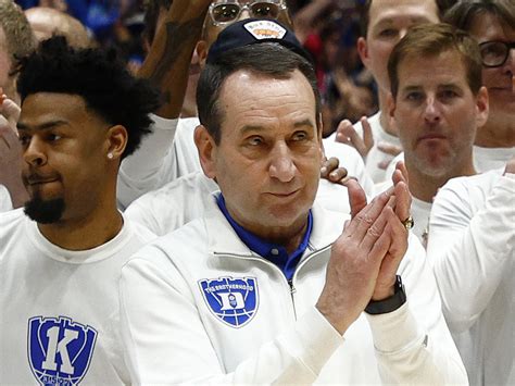 Mike Krzyzewski Has Coached His Final Home Game With The Duke Blue Devils