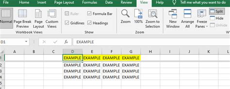 How To Freeze A Row In Excel