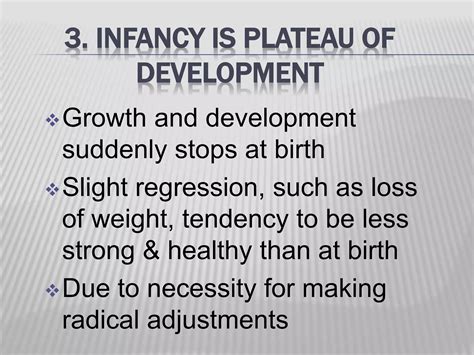 Stages of development: Infancy | PPT