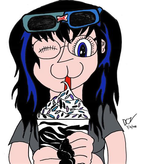 Raven Drinking The Blackout Slush By Dcz Samurai Raven95 On Deviantart