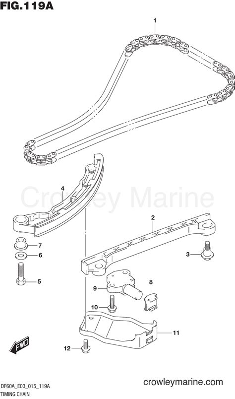 Timing Chain Serial Range Four Stroke Outboard Df At